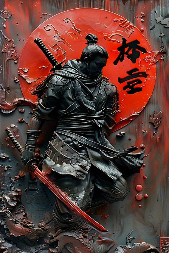 Bushido Legacy Metal Wall Art